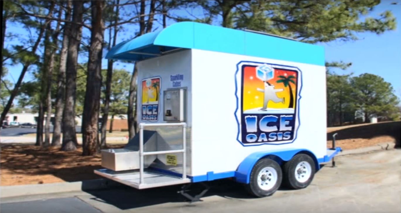 Mobile Ice Vending Machine